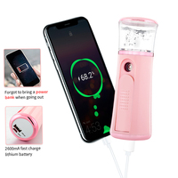 Mini pulverizador Personal de alta calidad para el cuidado de la piel, pulverizador de niebla Facial con Usb, Nano Mister