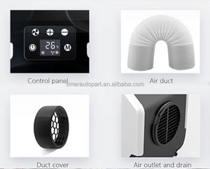 Portable 12V/24V Mini AC Unité Meilleure Qualité Nouveau Style Tente Climatiseur pour <span class=keywords><strong>Camping</strong></span> En Plein Air Voyage Voiture Utilisation R-134a Réfrigérant - Product Image 2