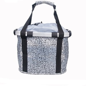 Cesta Plegable para Bicicleta, Marco de Aluminio, Tela Oxford, Montaje en Manillar, Capacidad de 5 kg, Bolsa Delantera Plegable para Bicicleta - Product Image 4