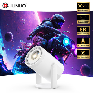 Hot Selling Turn 1 200Ansi 720P 1+8GB Newest Android 14 with BT Portable <b>Projector</b> for Home Use Mini <b>Projector</b> - Product Image 4