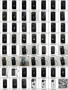 <span class=keywords><strong>Coque</strong></span> Souple Chrome Tendance DIY Motif Croisé pour iPhone 17 Pro Max, Compatible iPhone 16 15 14 Pro Max, <span class=keywords><strong>Coque</strong></span> de Téléphone Portable Cœur pour iPhone 13 Plus - Product Image 5