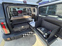 Jetour lit voiture boîte magique plaque de lit cuisinière à gaz bassin pliant robinet électrique table d'opération table pliante équipement de camping