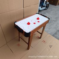 Produit des jouets en bois pour enfants, table de hockey sur air à pieds hauts, équipement de fitness personnalisable, national