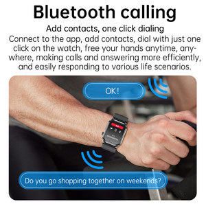 P300 PRO Smartwatch Air Pump Blood ECG SpO2 Temperature BT Call SOS Voice Assistant Fitness Tracker - Product Image 5