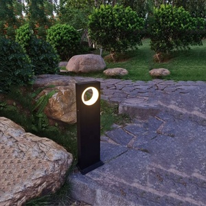 Lampe de pelouse LED extérieure moderne décorative pour allée, imperméable IP65 - Product Image 6