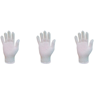 Guantes de Trabajo de Algodón con Puño Tejido, Textura Suave, Antideslizantes, Guantes de Seguridad de Uso General - Product Image 1