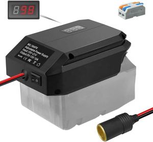 Adaptador Reductor de 18V a 12V para Baterías Milwaukee de 18V, Enchufe para Encendedor de Cigarrillos, Convertidor DIY, Estación de Energía para Todos los Electrodomésticos de Automóviles - Product Image 1