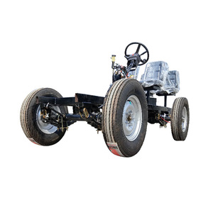 DIY essieu avant arrière moteur différentiel quatre roues véhicule châssis électrique petite voiture camion plate-forme corps cadre pour adulte vente - Product Image 5