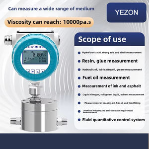 <span class=keywords><strong>Small</strong></span> High Temperature Pressure Digital Display Flowmeter para alta viscosidade óleo hidráulico líquido graxa OEM suporte personalizado - Product Image 2