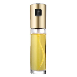 Glass Spray Oil Bottle Cylinder Stainless Steel Sprayer For Cooking Seasoning - Product Image 5