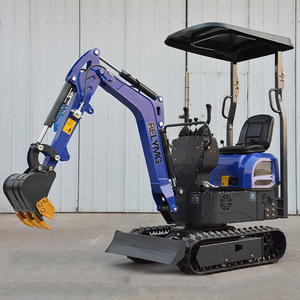 Mini-excavatrice sans queue 1,2t, 1 tonne, avec commande hydraulique, durable, livraison gratuite, vente chaude - Product Image 5