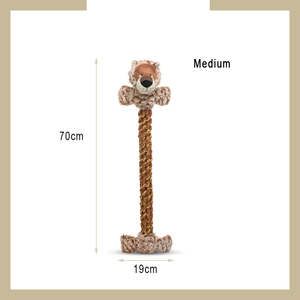 Commercio all'ingrosso A Buon Mercato Eco Friendly Interactive Chew Dentizione Peluche Durevole Cane Giocattolo - Product Image 4