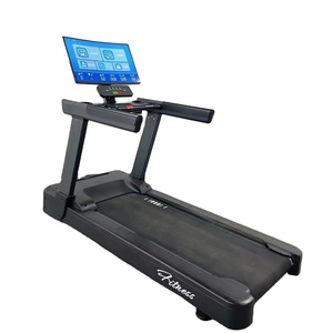 Tapis roulant commercial électrique 32'' avec écran incurvé de luxe, robuste, sans fil, professionnel, pour l'entraînement <span class=keywords><strong>cardio</strong></span> - Product Image 1