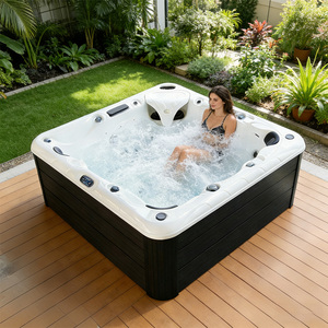 <span class=keywords><strong>Jacuzzi</strong></span> extérieur de luxe personnalisable pour 1 à 6 <span class=keywords><strong>personnes</strong></span> avec système Balboa pour une utilisation privée sur la terrasse, bain à remous extérieur - Product Image 1