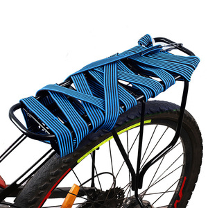 Cordon élastique Johorse pour bagages 2m 4m, sangle de fixation épaissie pour vélo, moto, coffre, livraison express - Product Image 1