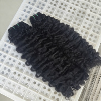 Grosir Rambut Virgin 9A 100% Asli India, Raw Indian Virgin Cuticle Aligned Hai Human Weave Bundle, Vendor Rambut Virgin