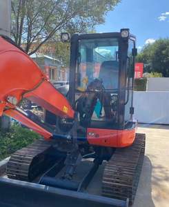 รถขุดตีนตะขาบมือสองของ Kubota ได้รับการรับรอง CE พร้อมถัง kx163ขนาดเล็ก6ตัน - Product Image 6