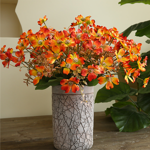 Arbre de camphrier à branches courtes simulé, décoration florale créative pour la maison, la table à manger, arrangement floral, décoration de mariage, fleur en soie - Product Image 3