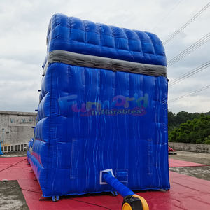 Castillo inflable comercial para niños, con tobogán acuático de mármol y piscina, ideal para fiestas en el patio trasero. - Product Image 4