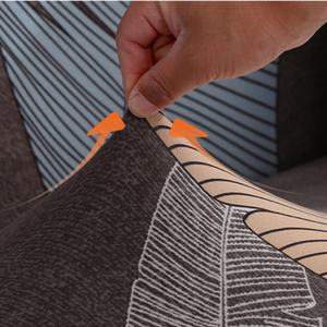 Funda de sofá original de fábrica juego de funda de sofá impresa personalizada elástica 321 - Product Image 3