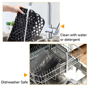 <span class=keywords><strong>Tapis</strong></span> de cuisine en silicone pour évier, anti-rayures, multifonctionnel, non poreux, antidérapant - Product Image 4