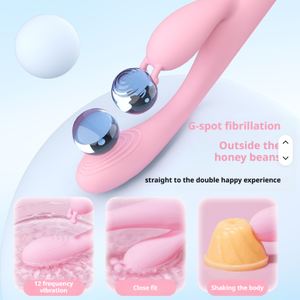 Vibrador de Mano 3 en 1 con Estimulación del Punto G para Mujeres, 20 Frecuencias de Vibración, Estimulador de Clítoris, Resistente al Agua y Ecológico - Product Image 5