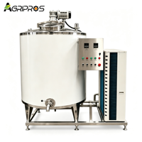 Pasteurisateur de lait 200L, chauffage et refroidissement électriques, machine de pasteurisation en acier inoxydable, pasteurisateur discontinu pour produits laitiers et jus