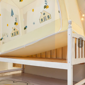 Tienda de campaña portátil para cuna emergente con dosel, red de seguridad para mantener al bebé dentro y fuera, mosquitera para cuna de niños para el hogar y Camping - Product Image 3