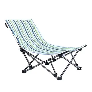 拉丝铝可调节露台家具沙滩躺椅日光躺椅黑色金椅钢