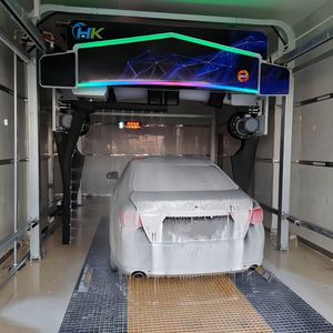 중국산 360 고압 무터치 자동 세차 기계 시스템 컴퓨터 제어를위한 완전 자동 기계 - Product Image 2