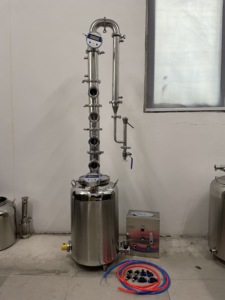 Distillateur d'alcool en acier inoxydable, Pot de Moonshine modulaire, colonne à reflux, pour le Whisky, la mangue, la Vodka, vin, spiritueux, distillateur - Product Image 5
