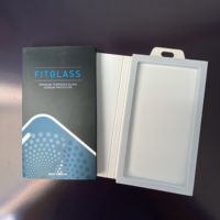 Boîtes d'emballage en papier personnalisées pour verre trempé boîte d'emballage de protection d'écran de luxe en gros