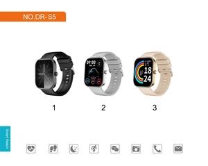 Montre connectée S5 à prix réduit, étanche, pour hommes et femmes, avec suivi de la fréquence cardiaque et du sommeil, compatible Android et iOS, idéale pour le sport et le fitness - Product Image 4