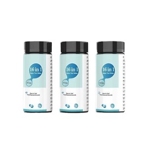 Merydi 16 en 1 50 bandelettes/100 bandelettes/boîte papier de <span class=keywords><strong>test</strong></span> de pH Kit de <span class=keywords><strong>test</strong></span> de qualité de l'eau de piscine <span class=keywords><strong>Plus</strong></span> bandelette de <span class=keywords><strong>test</strong></span> de bactéries - Product Image 4