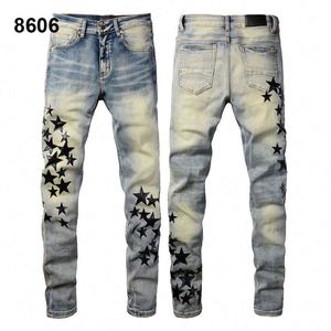 Vente en gros de jeans droits à la mode nouveaux jeans Bradenimsigner pantalons en denim tendances amirys jeans hip hop pour hommes automne - Product Image 6