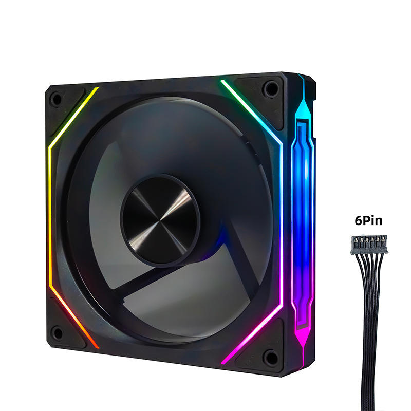 กรอบสีดำ rgb6p ใบไม้กลับด้าน