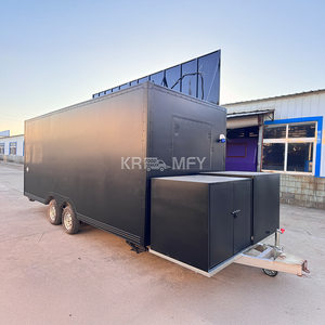 Food Truck Entièrement Équipé, Chariot de Restauration Rapide, Café, Glaces, États-Unis, Stand Mobile, Cuisine Mobile, Remorques Alimentaires - Product Image 4