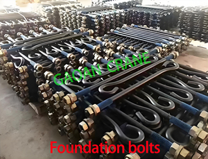 สลักเกลียวพื้นฐานสลักเกลียวยึดความแข็งแรงสูงสำหรับทาวเวอร์เครนและรอกก่อสร้าง - Product Image 4