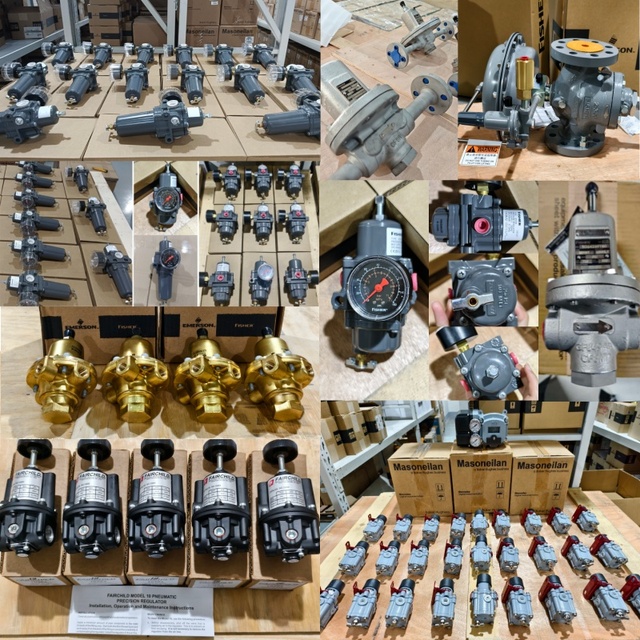 Fisher China Pneumatic Control High Temperature Gas OEM with 3730 3731 Smart and 67CFR 67DFR FILTER REGULATOR in Stock