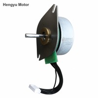 Moteur à rotor externe sans balais 12V CC à aimant permanent avec capteur à effet Hall, personnalisable, avec montage à bride sur arbre, étanche pour applications domestiques et de distribution d'eau