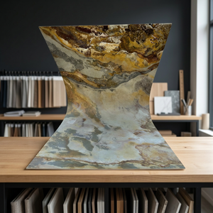 Panel de Pared de Mármol Moderno, Diseño 3D, Decoración Interior Contemporánea, Panel de Piedra 100% Natural para Decoración Exterior, Uso en Hoteles - Product Image 2