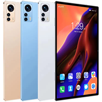 Tablet Android X12 de 10 Pulgadas con Pantalla Táctil IPS HD, Lápiz, Auriculares, Doble SIM, GPS y Wi-Fi