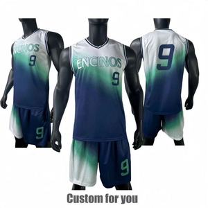Jersey pintu China, peralatan Jursey sublimasi penuh Baju Pria mesin cetak pakaian basket - Product Image 5