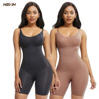 Faja Moldeadora Ligera Hexin con Tirantes Ajustables Talla Grande Lencería Invisible para Vestidos