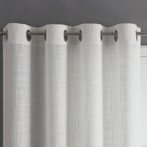 Cortinas de Ventana Texturizadas con Sensación Rústica, Semitransparentes <span class=keywords><strong>para</strong></span> Dormitorio y Sala de Estar, Cortina de Ventana Suave <span class=keywords><strong>para</strong></span> el Hogar - Product Image 3