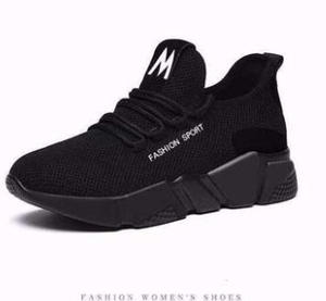 Chaussures de sport respirantes personnalisées pour femmes, chaussures de marche, baskets compensées pour femmes en stock, fabrication en usine - Product Image 2