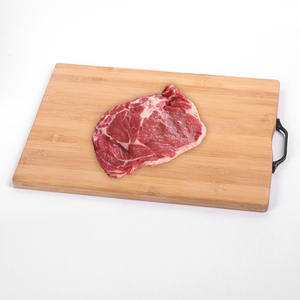 Nuovo Design personalizzato di fabbrica formaggio unico e Pizza di grandi dimensioni con manico tagliere di bambù tavola da tavola con posate - Product Image 4