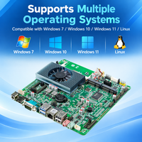 Nouvelle carte mère industrielle Mini ITX Intel Core I5-4300U I5-5300U I7-5600U DDR3 SO-DOMM JCOM Hardware Watchdog GPIO Mini PCIe