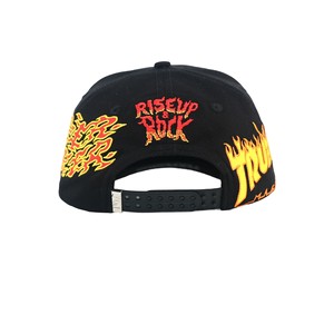 Casquette en coton personnalisée avec broderie et impression sérigraphique à 5 panneaux TCAP Chine - Product Image 5