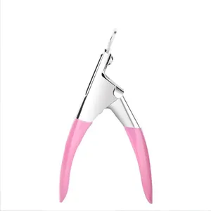 Professional Stainless Steel Manicure Acrylic Nail Clipper Straight Blade with Sharp Tip for Nail Edge Cutting-Beauty Tool